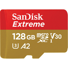 Memoria microSDXC SanDisk 128GB Extreme V30 UHS-I U3 - comprar online