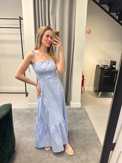 Vestido Melina - Azul