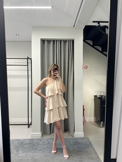 Vestido Eliza - Areia