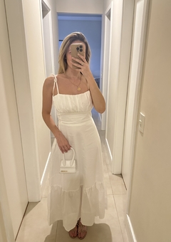 Vestido Melina - Branco na internet