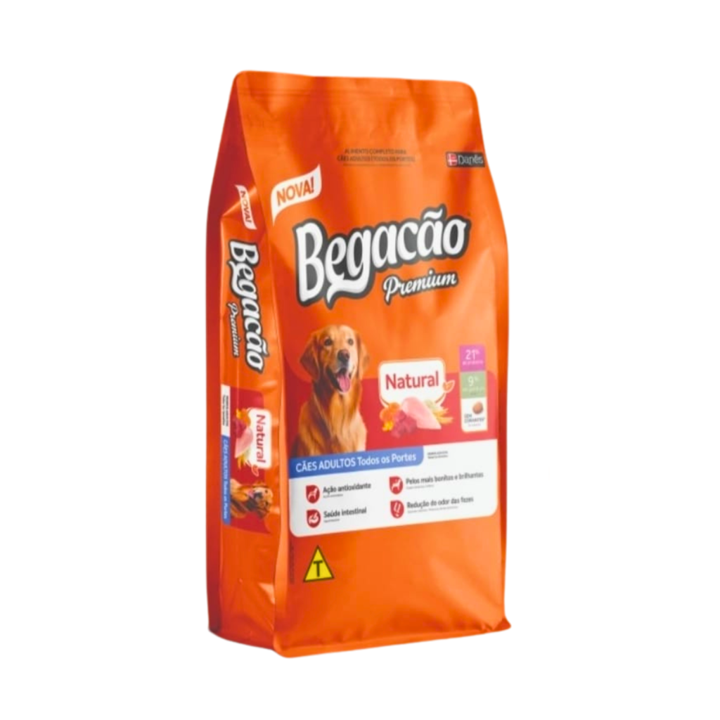 BEGACAO NATURAL 25 KG Comprar em Agrocanedo Pet Shop