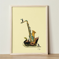 Serie Instrumentos • Saxofón en internet