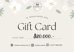 Gift Card de $3.000 hasta $40.000 - tienda online