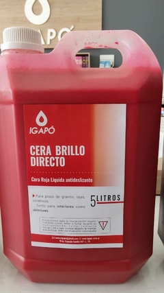 Cera Roja 5 lts