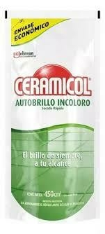 Cermicol autobrillo incoloro doypack 450cm3