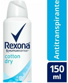 Desodorante antitranspirante Rexona Cotton Dry en aerosol 150 ml