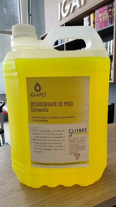 Desodorante de Piso Citronella 5 lts