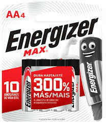 Pila energizer AA x 4 unidades