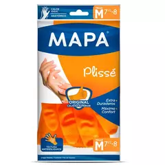 Guante mapa plisse M