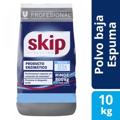 Jabón en Polvo Skip Baja espuma 10kg