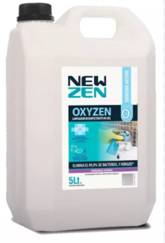 Limpiador Desinfectante en Gel Oxizen Lavanda 5 lt New Zen