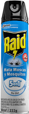 Raid Insecticida MMM sin olor x 360cm3