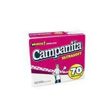 Servilletas Campanita x 70 unidades