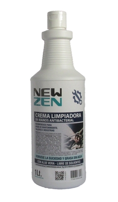 Crema limpiadora de manos antibacterial 1lt New Zen