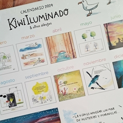 Calendario Kiwi Iluminado 2024 - Aldo Tonelli 