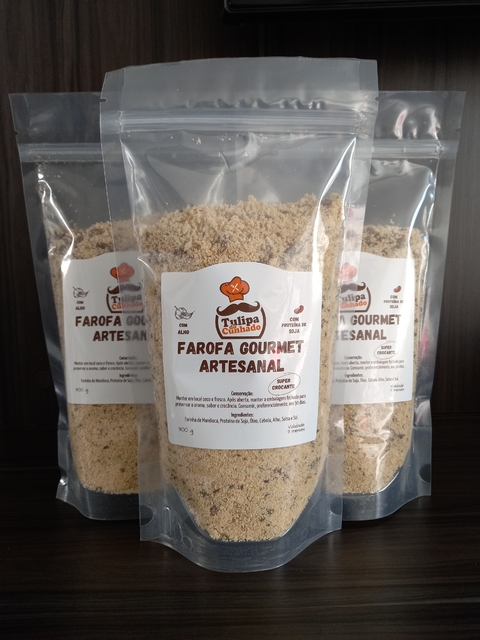 Kit 3 Farofas Gourmet Artesanal Crocante 300g