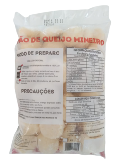 Pão de Queijo Mineiro Caseirinho de Minas 1kg - comprar online
