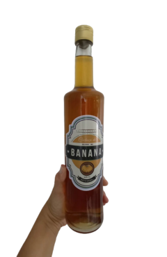 Cachaça Artesanal (Salinas MG) sabor Banana 750ml