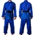 Judo gi Tramado Mediano Azul Talle 1 al 3 Shiai