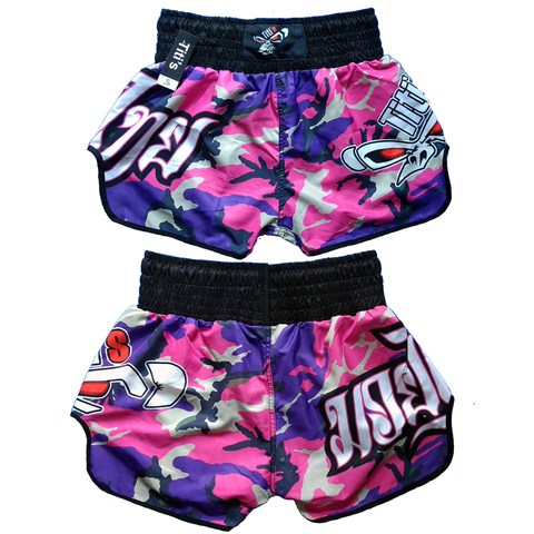 Short de boxeo mujer hot sale