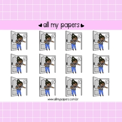 Adesivo Isabela Visitas - All my Papers