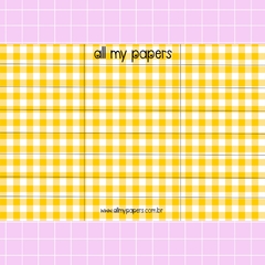 Washi Tape Xadrez Vichy - All my Papers