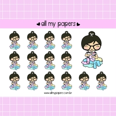 Adesivo Isabela Arrumar Roupas - All my Papers