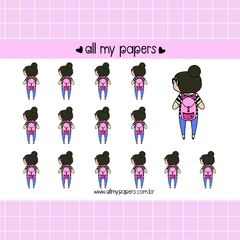 Adesivo Isabela Mochila - All my Papers