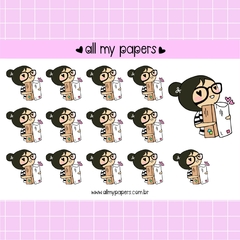 Adesivo Isabela Pacotes - All my Papers