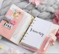 Planner Pink Marble (Não Datado) - comprar online