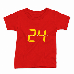 Remera Infantil Manga Corta 24 HORAS 01 - Wildshirts