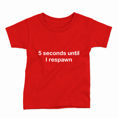 Remera Infantil Manga Corta 5 SECONDS 01 - Wildshirts