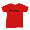 Remera Infantil Manga Corta ALL YOUR BASE 01