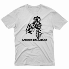 Remera Unisex Manga Corta ANDRES CALAMARO 02 en internet