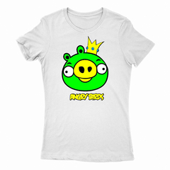 Remera Mujer Manga Corta ANGRY BIRDS 03