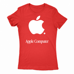 Remera Mujer Manga Corta APPLE 01 - Wildshirts