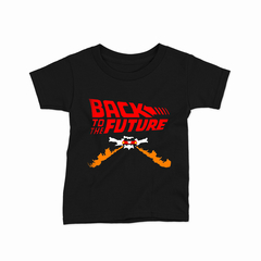 Remera Infantil Manga Corta BACK TO THE FUTURE 01