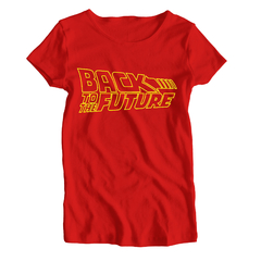 Remera Mujer Manga Corta BACK TO THE FUTURE 02 - Wildshirts