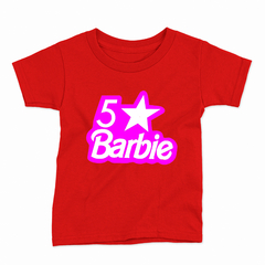 Remera Infantil Manga Corta BARBIE 01 en internet