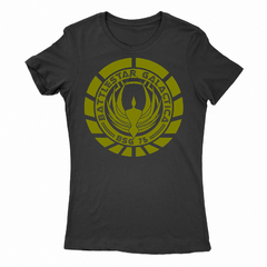 Remera Mujer Manga Corta BATTLESTAR GALACTICA 01