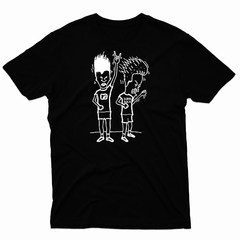 Remera Unisex Manga Corta BEAVIS AND BUTT-HEAD 01 - Wildshirts