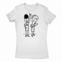 Remera Mujer Manga Corta BEAVIS AND BUTT-HEAD 01