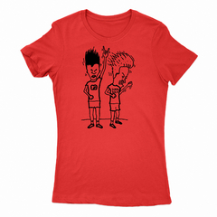 Remera Mujer Manga Corta BEAVIS AND BUTT-HEAD 01 en internet