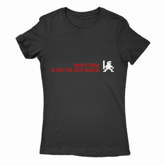 Remera Mujer Manga Corta BETTER WITH NINJAS 01 - comprar online