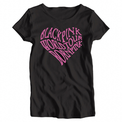 Remera Mujer Manga Corta BLACKPINK 09