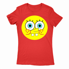 Remera Mujer Manga Corta BOB ESPONJA 01 - Wildshirts