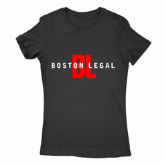 Remera Mujer Manga Corta BOSTON LEGAL 01