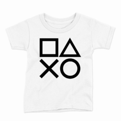 Remera Infantil Manga Corta BOTONES DE LA PLAY 01 - comprar online