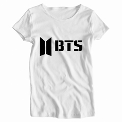 Remera Mujer Manga Corta BTS 01