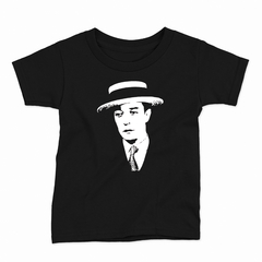 Remera Infantil Manga Corta BUSTER KEATON 01